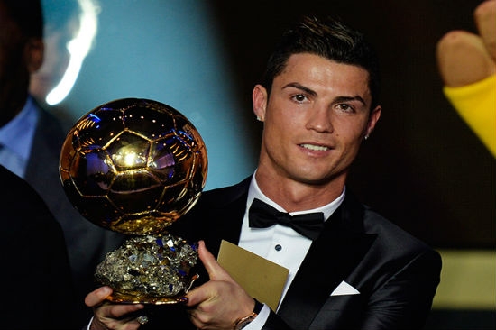 ¡Por fin! Cristiano Ronaldo gana el Balón de Oro 2013