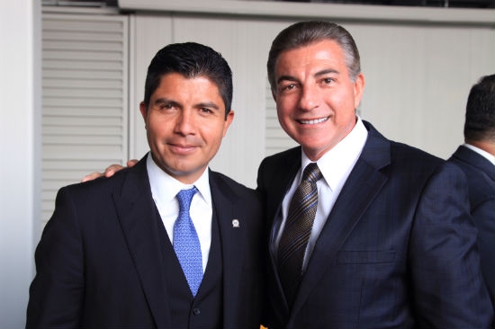Gali y Rivera afinan detalles de entrega-recepción en el Ayuntamiento de Puebla