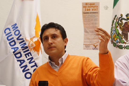 Movimiento Ciudadano denunciará ante el IFE a Javier Lozano