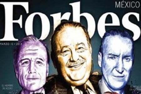 Forbes lanza edición especial con los 35 más ricos de México