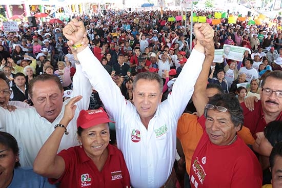 Agüera recibe espaldarazo del gobernador de Nayarit