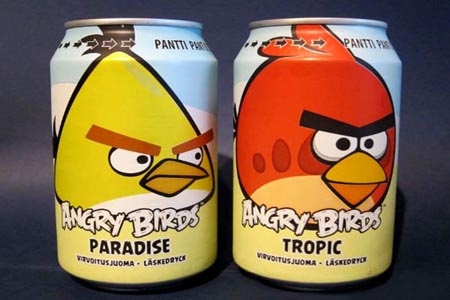 Refresco Angry Birds desbanca a Coca-Cola en Finlandia