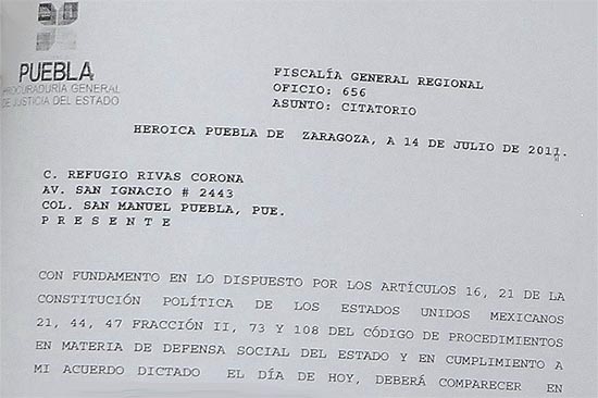 Cuco Rivas se abstiene de ir a la PGJ, manda a sus abogados