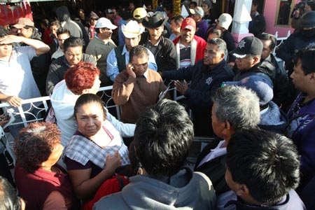 Riña entre comerciantes en la Central de Abasto