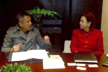 Agüera se reúne con embajadora de México en Corea