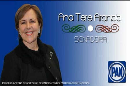 Ana Teresa Aranda hace campaña al Senado en You Tube