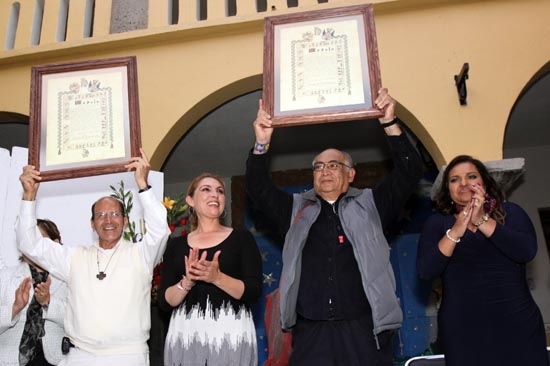Solalinde recibió Copia de la Cédula Real de San Pedro Cholula