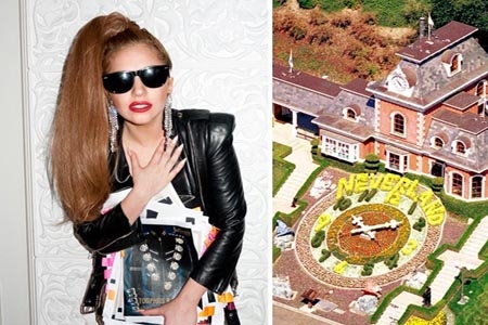 Lady Gaga quiere Neverland, la casa de Michael Jackson