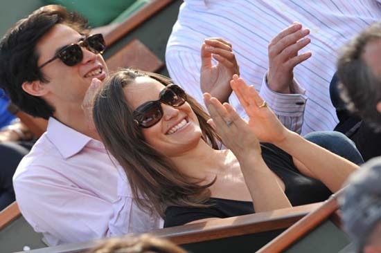 Pippa Middleton, fan del tenista Rafael Nadal