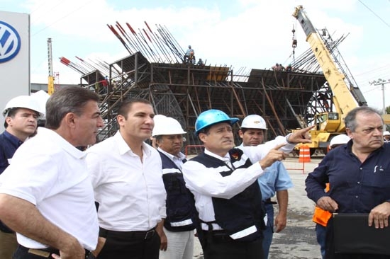 Moreno Valle supervisa obras que va a inaugurar el 5 de mayo