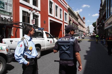 Amenaza de bomba en el Palacio Municipal de Puebla