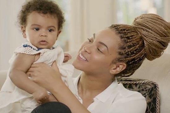 Beyoncé presenta a su hija en documental