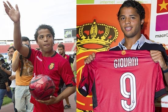 Gio fue presentado como el 9 del Mallorca