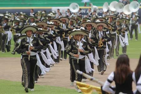 Concurso Estatal de Bandas de Música 2011, colorido musical