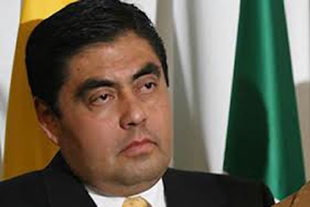 Luis Miguel Barbosa, coordinador del PRD en el Senado