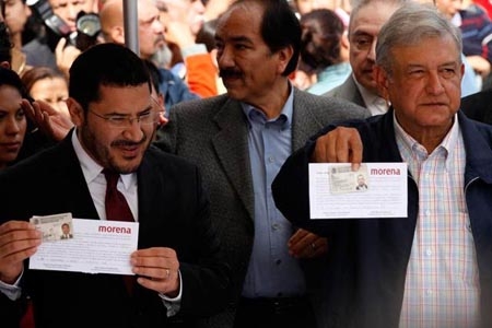 Morena tendrá más militantes que el PAN: Martí Batres
