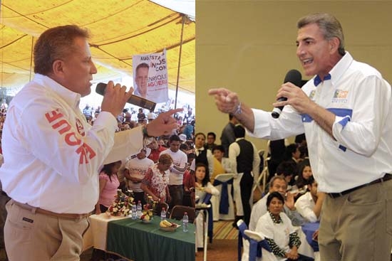 Gali y Agüera preparan cierres de campaña para este fin de semana
