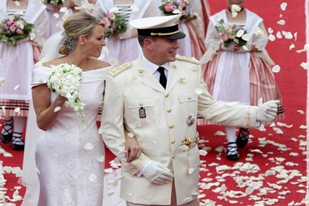 Príncipe de Mónaco se casó con Charlene Wittstock