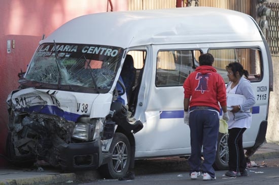 Chofer de transporte público murió en colisión registrada en San Baltazar Campeche