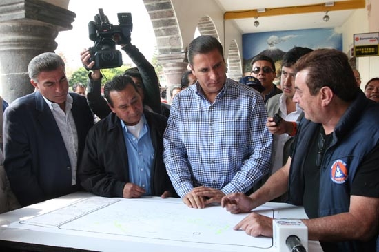 Moreno Valle: en buenas condiciones rutas de evacuación en el Popocatépetl