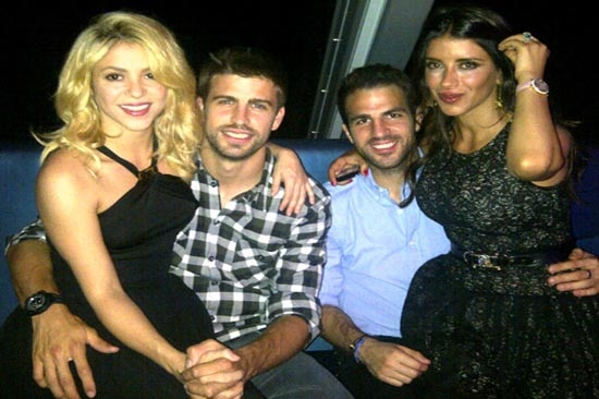 Piqué se queda con Shakira