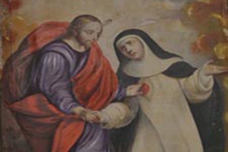 INAH exhibe obras inéditas de Santa Catalina en museo de Puebla