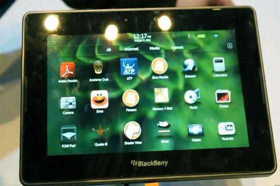 Blackberry PlayBook llega a México en mayo