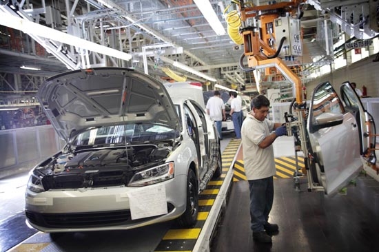Volkswagen: su producción repunta 26.6 %