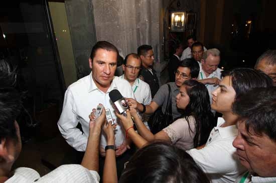 Moreno Valle asistió a la reunión de la Conago en Monterrey