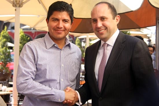 Eduardo Rivera se reúne con Manzanilla para discutir conflicto limítrofe