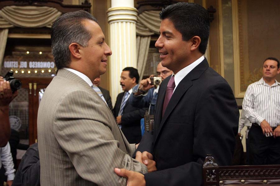Eduardo Rivera no regresó al Congreso, pero el priísta Carlos Barragán sí lo hizo
