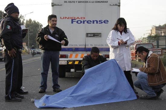 Mujer pereció arrollada en la carretera federal Puebla-Tlaxcala