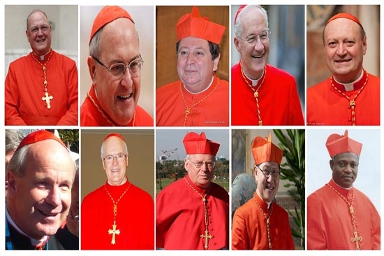 Estos son los posibles sucesores de Benedicto XVI
