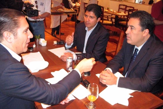 Moreno Valle y su gabinete