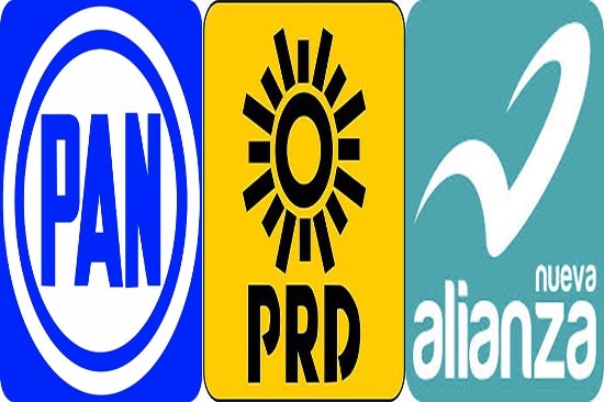 A 8 días de que venza el plazo para alianzas, PAN, PRD  y Panal dicen que van juntos