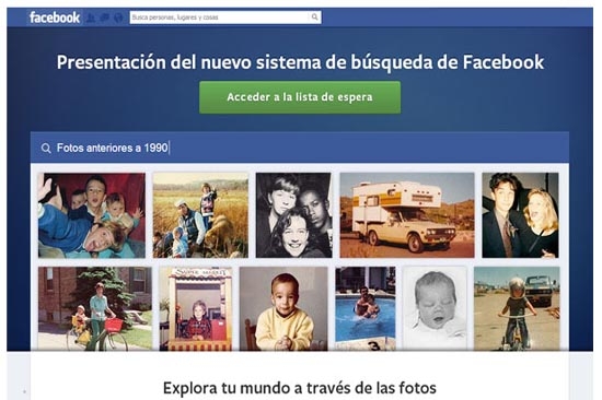 Facebook presenta su nuevo buscador Graph Search