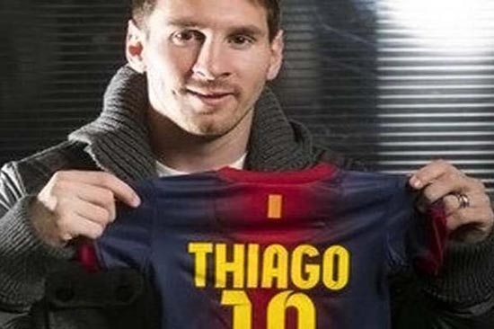 Thiago Messi, nuevo jugador del Barcelona
