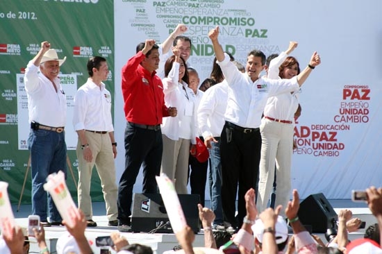 Enrique Peña Nieto de gira en Puebla