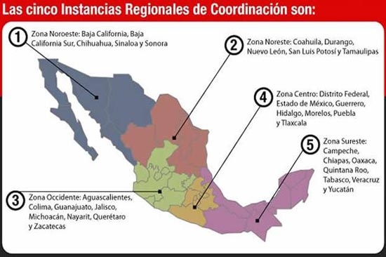 Gobierno federal ubica a Puebla en la zona Centro de seguridad pública