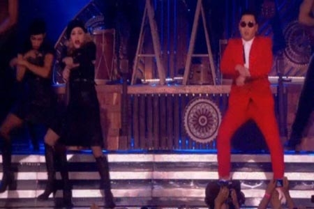 Madonna también baila el Gangnam Style