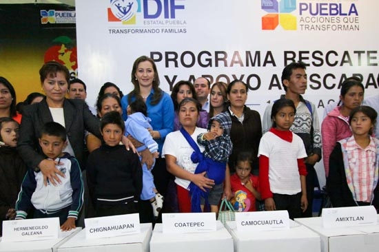 DIF Estatal beneficiará a personas discapacitadas de la Sierra Norte con programa alimentario