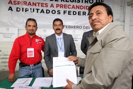 PRI: lista de precandidatos a diputados federales por Puebla