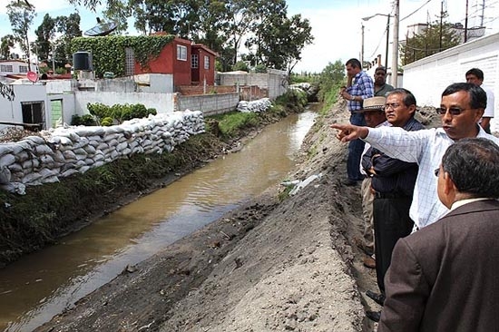 San Pedro Cholula construirá muro de contención en el río Rabanillo