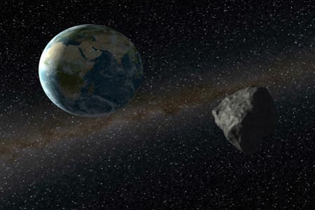 Asteroide pasará cerca de la Tierra este fin de semana