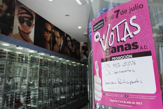 “Si Votas, Ganas”; Canirac premiará a electores con 10% de descuento