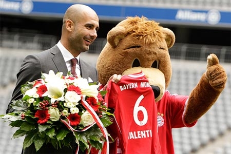 Pep Guardiola promete al menos un título con el Bayern Munich