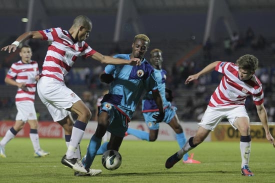 Premundial Sub-20 en Puebla, Estados Unidos derrotó 2-1 a Haití