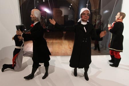 Exposición de títeres y marionetas de Rosete, Aranda-Espinal en San Pedro Museo de Arte