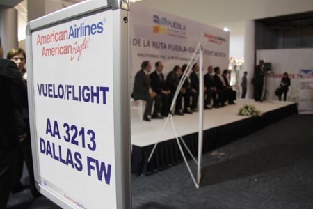 Aeroméxico y American Airlines suspenden vuelos desde Puebla por el Popocatépetl