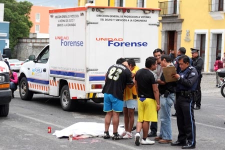 Mujer pereció atropellada frente a Casa Aguayo